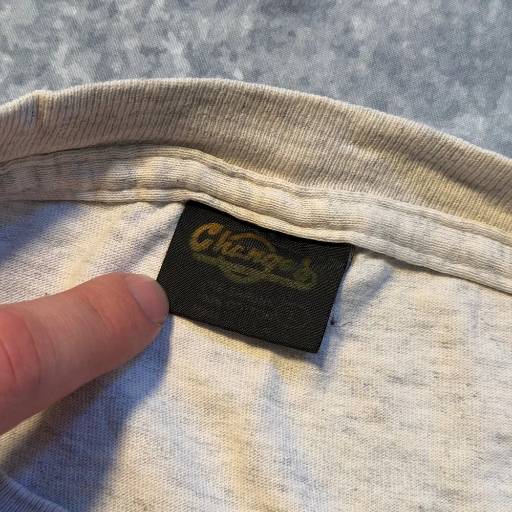 Vintage Marvin the Martian Space Cadet T-Shirt Changes Grey Mens Large 90s‎